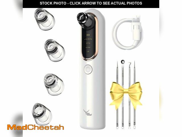 Lot 74-14155139 - Yccu Blackhead Remover Vacuum Blackhead Vacuum Remover Pore Extractor Blackhead Remover Tool Black H...
