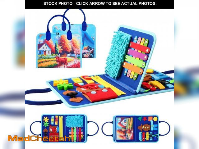 Lot 74-12306525 - Fidget Blanket for Adults with Dementia, Dementia Activities for Seniors, Alzheimer's Products Multi...