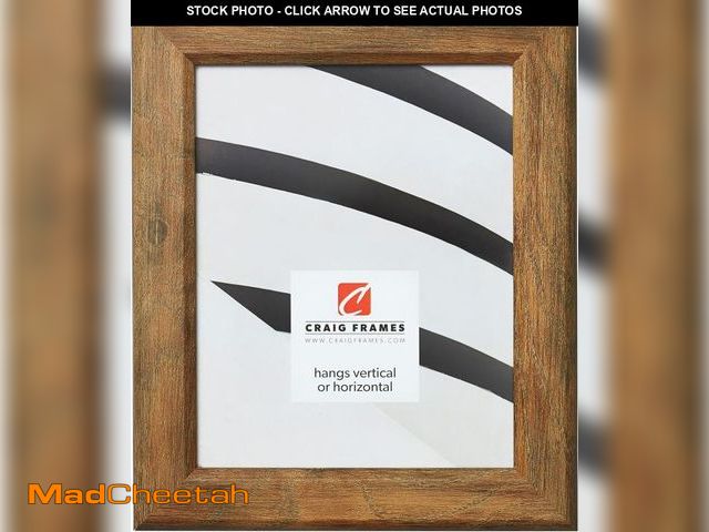 Lot 74-12510041 - Craig Frames Arthur Picture Frame, 12 x 16 Inch, Brown Barnwood - UNUSED