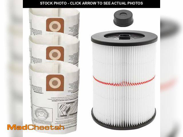 Lot 74-13621857 - ANBOO for Shop Vac Filter for Craftsman 17816 9-17816 Wet Dry Vacuum Filter Air Cartridge Filter for...