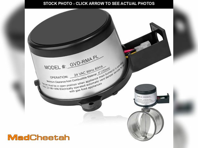 Lot 74-13539537 - 46491600 GVD-RAM PL Vent Damper Motor Assembly Compatible with Field Controls 46491600 Boiler Damper...