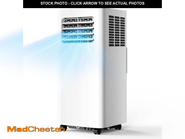 Lot 74-14596172 - SIMZLIFE 12000 BTU Portable Air Conditioner 550 sq. ft. with Dehumidifier with Remote and Wifi Enabl...