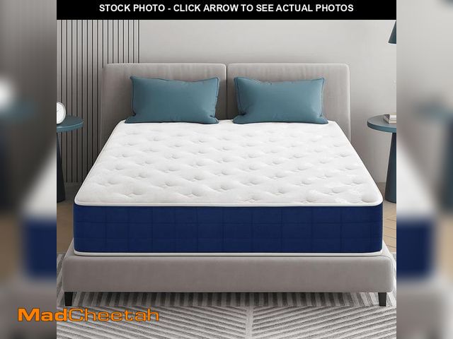 Lot 74-12263382 - Full Size Mattress, 10 Inch Hybrid Full Mattress in A Box, Strong Edge Support, Pressure Relieve - U...