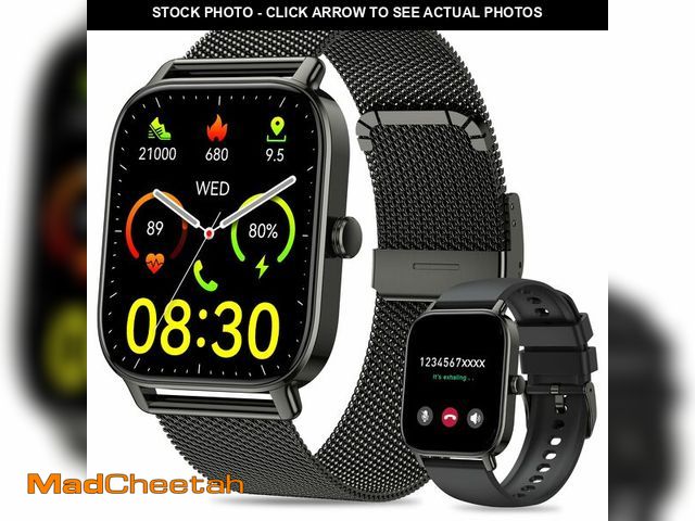 Lot 74-13574633 - Smart Watch for Men Women Fitness: Waterproof Make Answer Call Running Smartwatch for Android Phone ...