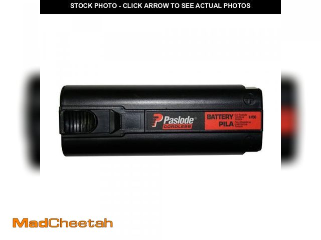 Lot 74-12148111 - Paslode, 6V Ni-Cd Rechargeable Battery, 404717, for All Cordless Tools - UNUSED