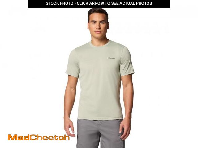 Lot 74-12147509 - Columbia Mens Hike Crew Short Sleeve T-Shirt, Safari, Medium - UNUSED