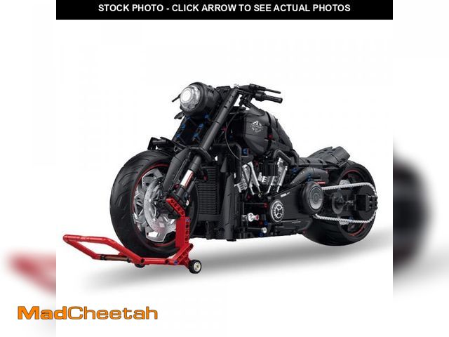 Lot 74-11553680 - MISINI 60521 Technology Motorcycle Building Block Kit, 2260 Pieces MOC 1:5 Proportion Collectable Su...