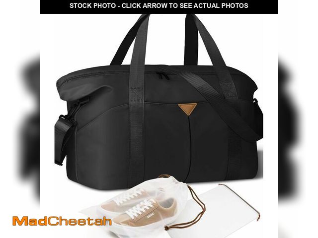 Lot 74-13571764 - Magimack Duffle Bag for Travel, Carry-on Travel Bag with Trolley Sleeve, Sport Gym Bag for Women, Ov...