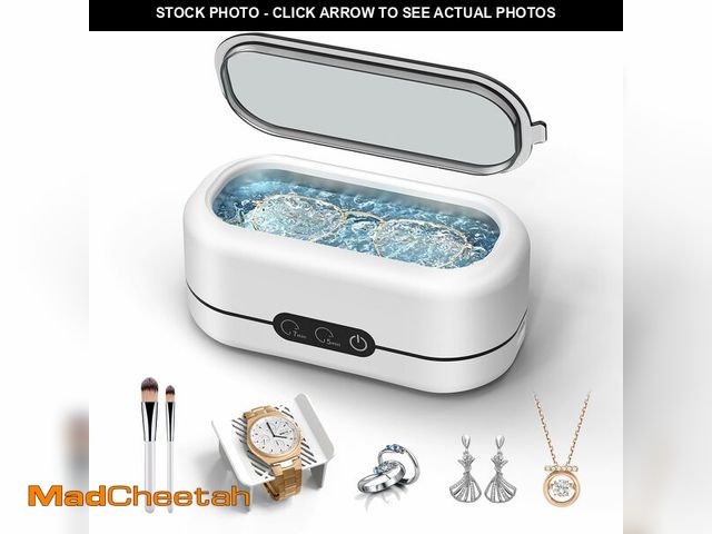 Lot 74-14207079 - BYASKZIV Ultrasonic Jewelry Cleaner, 48KHz Ultrasonic Cleaner Machine for Jewelry, Eyeglasses, Rings...
