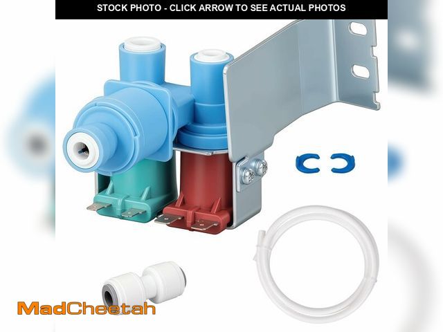 Lot 74-14154253 - Upgraded W10408179 W10179146 Refrigerator Water Inlet Valve Compatible with Whirlpool Kenmore Maytag...