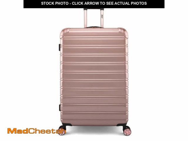 Lot 74-12858453 - iFLY Hardside Fibertech Luggage 28" Checked Luggage, Rose Gold - USED