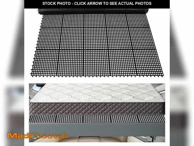 Lot 74-14063504 - Plastic Ventilated Mattress Underlay Pad for RV Boat Camper - 83" L x 59" W Interlocking Modular Des...