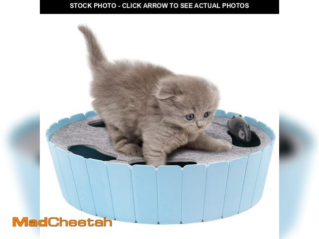 Lot 74-11555055 - Pawaboo Interactive Cat Toy With Running Mouse, Electronic Motion Automatic Teaser for Indoor Cats, ...