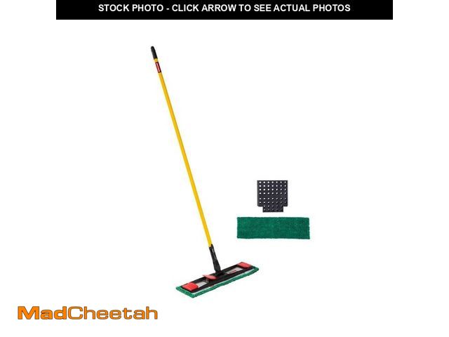 Lot 74-12921354 - Rubbermaid Commercial Products Microfiber Adaptable Flat Mop Kit - UNUSED