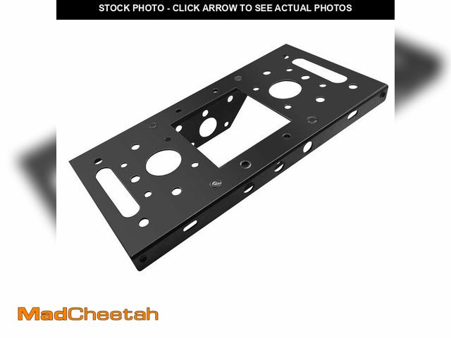 Lot 74-12700979 - Gabasinover Mailboxes Adapter Plate 4X 4 replacment with 7540B-10 Mounting Board Black - USED