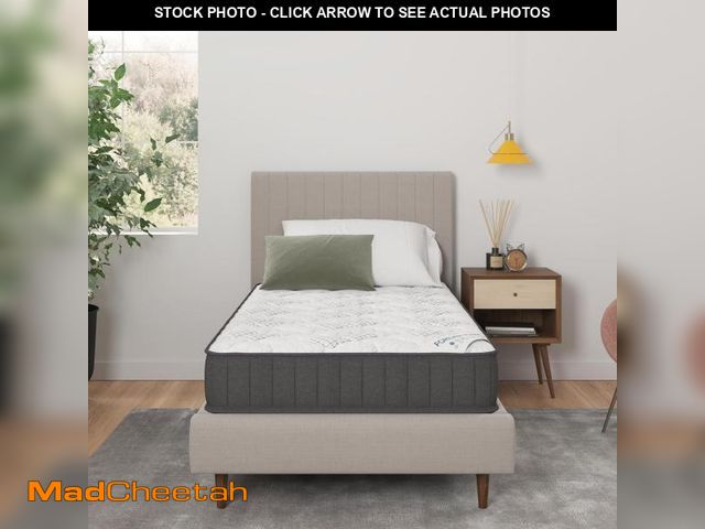Lot 74-12073959 - Ottomanson 9" Hybrid Twin Mattress - Rock Hard Feel - Made in USA - Individually Pocketed Coils &amp...