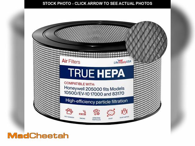 Lot 74-14055665 - 20500 HEPA Filter Compatible with Honeywell Air Cleaner 10500 (EV-10) 17000 17005 17006 17007 17008 ...