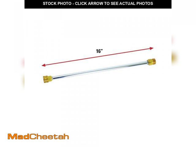 Lot 74-12365524 - SIMPSON Universal 16 in. Pressure Washer Extension Spray Wand for Cold Water 3600 PSI Pressure Washe...