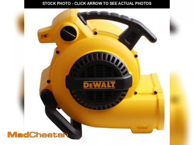 Lot 74-12085920 - DEWALT Portable Air Mover/Floor Dryer Blower Fan - USED