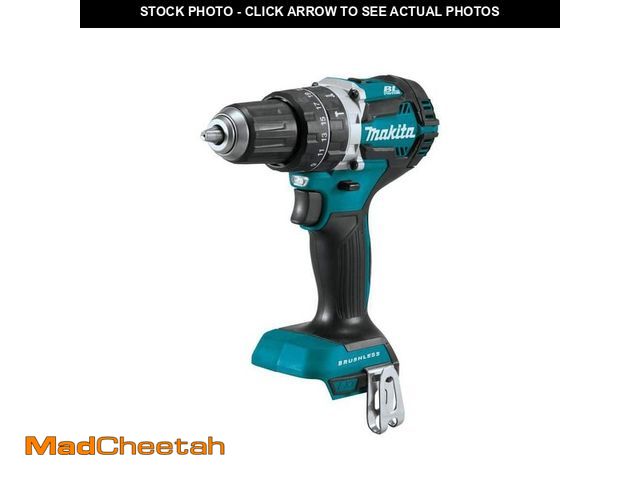 Lot 74-14468143 - *DIRTY/SCRATCHED* Makita 18V LXT Lithium-Ion 1/2 in. Brushless Cordless Hammer Driver-Drill (Tool On...