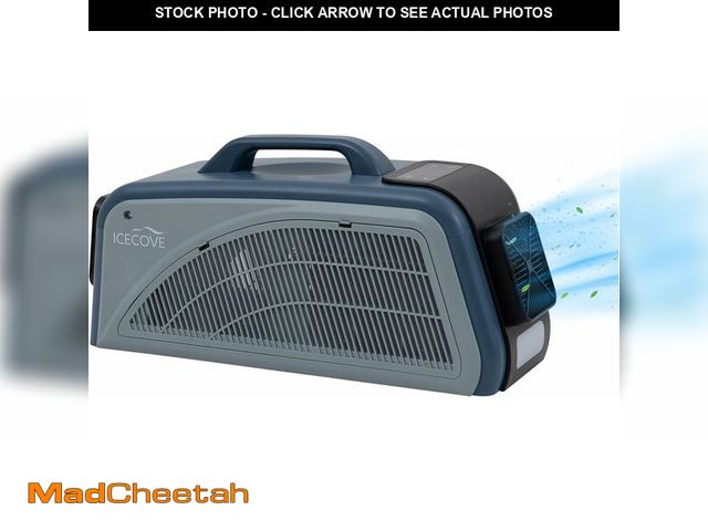 Lot 74-13214127 - IceCove Portable Air Conditioner, 2500BTU Fast Cooling Car AC Unit, 250W Low Power Consumption, 25.5...