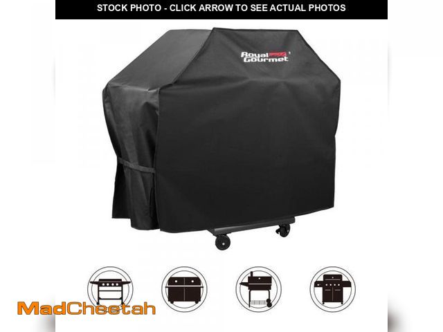 Lot 74-12168609 - Royal Gourmet Deluxe 30 in. Charcoal Grill, BBQ Smoker Picnic Camping Patio Backyard Cooking, Black ...