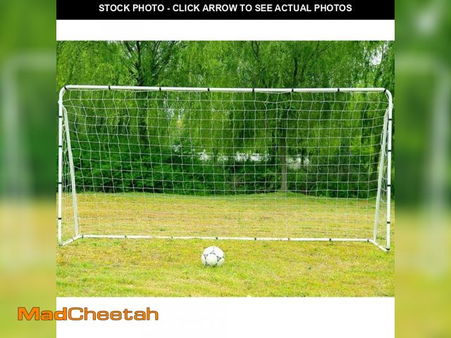 Lot 74-12493355 - Ktaxon 12' x 6' Portable Training Soccer Goal for Home Backyard Kids Adults - UNUSED