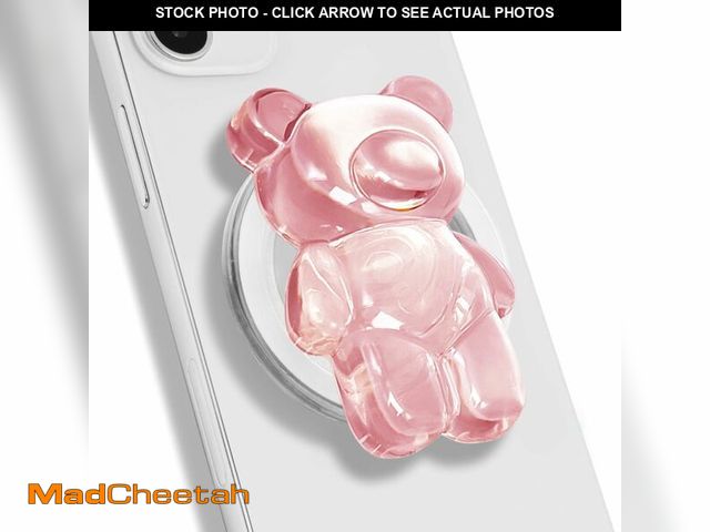 Lot 74-14270775 - On The Grip Magnetic 3D Gummy Bear Style Expandable Collapsible Mobile Phone Grip Stand Holder for S...