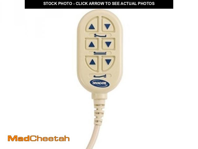 Lot 74-12408694 - Invacare 1115290 Hospital Bed Controller, Replacement Handheld Pendant Remote for Electric Beds - UN...