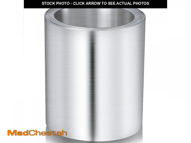 Lot 74-12120299 - Ripeng 50 Feet Aluminum Flashing Roll Roof Flashing for Roof and Garden Preventing Roofing Stains Ro...