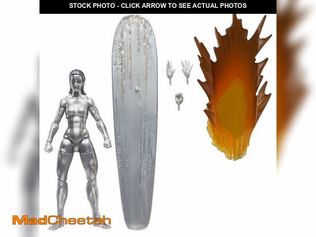 Lot 74-12703341 - Marvel Legends Series Silver Surfer, The Fantastic Four: First Steps Movie Collectible 6 Inch Action...