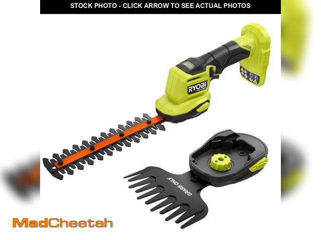 Lot 74-14285765 - RYOBI ONE+ HP 18V Compact Brushless Shear Shrubber (Tool Only) - UNUSED