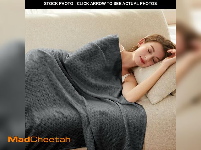 Lot 74-14206083 - AmyHomie Cooling Blanket, 100% Rayon Derived from Bamboo, Cool Summer Blanket for Hot Sleepers, Soft...