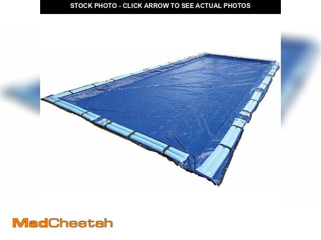 Lot 74-12664899 - Blue Wave Gold 15-Year 12-ft x 20-ft Rectangular In Ground Pool Winter Cover - UNUSED
