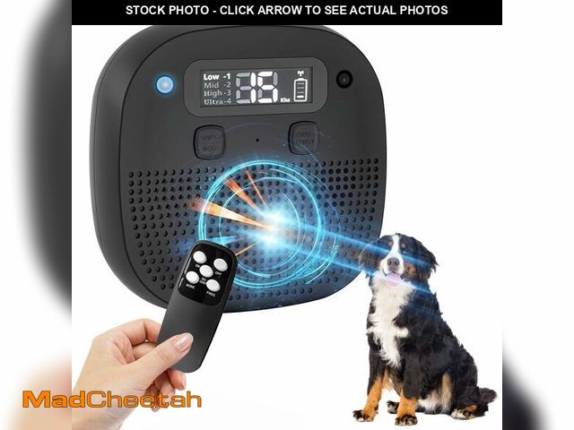 Lot 74-13966037 - Tetra Dog Bark Deterrent Devices,Ultrasonic Anti Barking Device for Dogs, Rechargeable Barking Contr...