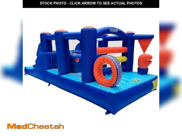 Lot 74-12223623 - Hapcap Inflatable Obstacle Course Bounce House  with Slide for Big Kids Outdoor Use - USED
