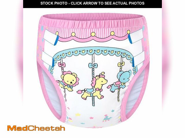 Lot 74-14061693 - Littleforbig Soft Silky Underwear Comfortable Washable Reusable Adult Training Pants - Little Circus...