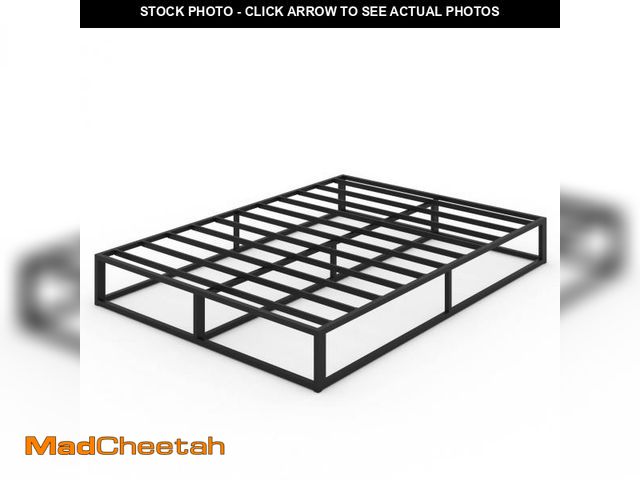 Lot 74-12406784 - Yitong Angel Low Profile Metal Platform 10" Bed Frame with Steel Slat Support, Full - UNUSED