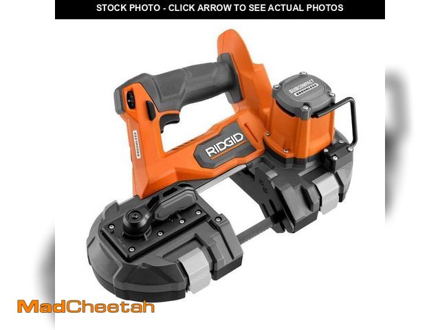 Lot 74-12643005 - RIDGID 18V SubCompact Brushless Cordless One-Handed Band Saw (Tool Only) - USED