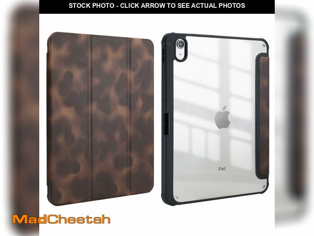 Lot 74-14335347 - Hyqovx 11 Inch Case for iPad (A16) 11th Gen 2025/10.9 Inch for iPad 10th Gen 2022 Case Amber Leopard...