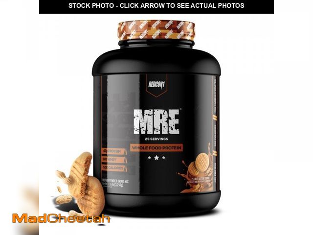 Lot 74-12373944 - REDCON1 MRE Protein Powder, Peanut Butter Cookie - Meal Replacement Protein Blend Made with MCT Oil ...