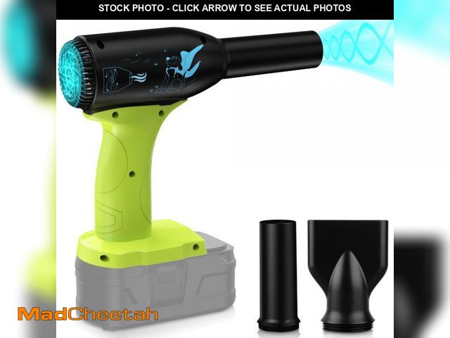 Lot 74-12302874 - 90000RPM Compressed Air Duster Cordless with 3 Gear Speed Mini Jet Fan Blower for Leaf Blower PC Key...