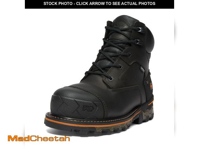 Lot 74-14214307 - Timberland PRO Men's Boondock 6 Inch Composite Safety Toe Waterproof Industrial Work Boot, Black-202...