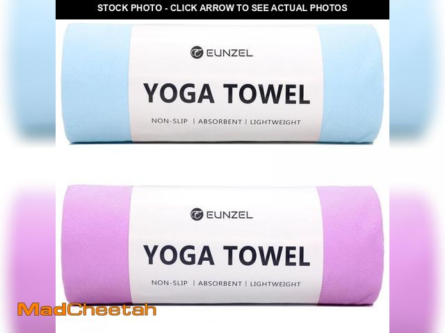 Lot 74-12049004 - Eunzel 2 Pack Hot Yoga Towel Non Slip Yoga Mat Towel Non-Slip Sweat Absorbent Microfiber Towel for H...