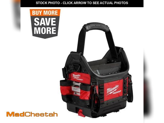 Lot 74-12682183 - Milwaukee PACKOUT 10 in. Structured Tote - UNUSED