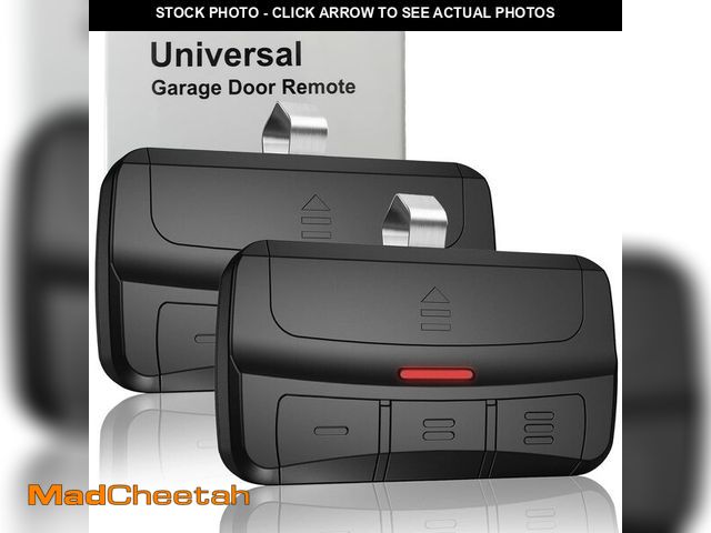 Lot 74-14433131 - Universal Garage Door Opener Remote Compatible with LiftMaster Chamberlain Genie Craftsman Linear Wa...
