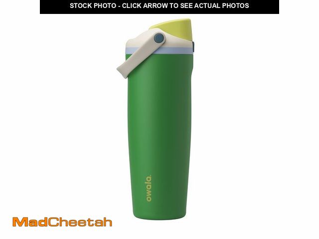Lot 74-14151372 - Owala FreeSip Sway Insulated Stainless Steel Water Bottle with Two-Way Spout, Built-In Straw and Buc...