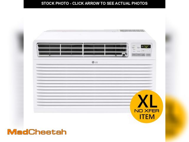 Lot 74-14328564 - LG 11,800 BTU 230V Through-the-Wall Air Conditioner Unit Cools 540 Sq. Ft. with and remote in White ...