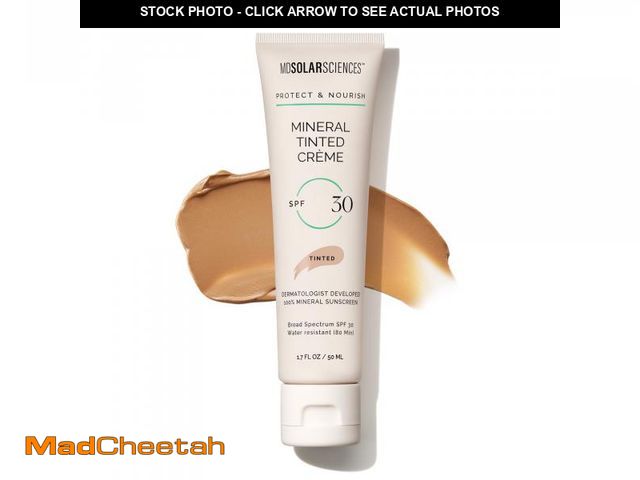Lot 74-12117919 - MDSolarSciences Mineral Tinted CrÃÂ¨me Sunscreen SPF 30 | Water-Resistant, Broad Spectrum UV Protec...