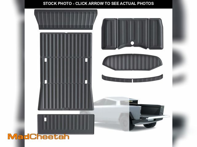 Lot 74-13067584 - Truck Bed Mat Compatible for Tesla Cybertruck 2023 2024 2025 Accessories, 6PCS All Weather TPE Truck...